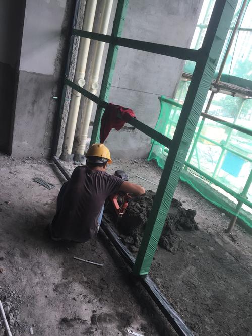 大万消防站建设工程监理日报2019.6