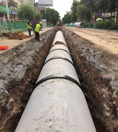 市排水处:水田路雨水管网工程正式开工建设